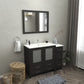 48 Inch Single Sink Bathroom Vanity in Espresso with Ceramic Countertop - Vanity Art VA3036-48E