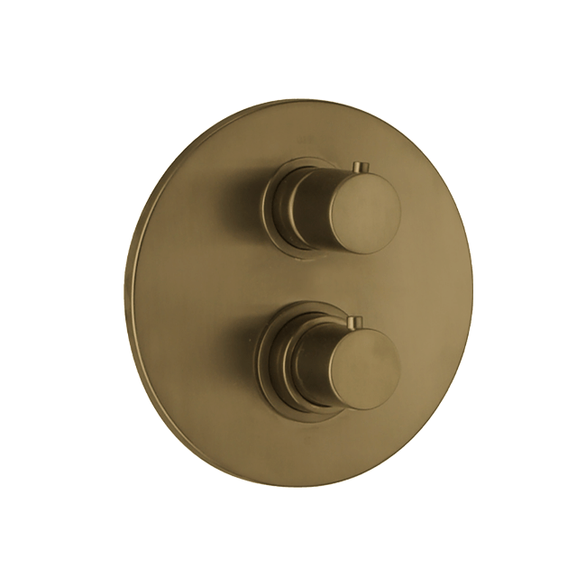 Latoscana 78OK691 LaToscana 78OK691 ELBA Thermostatic Tub and Shower Set TRIM in Matte Gold