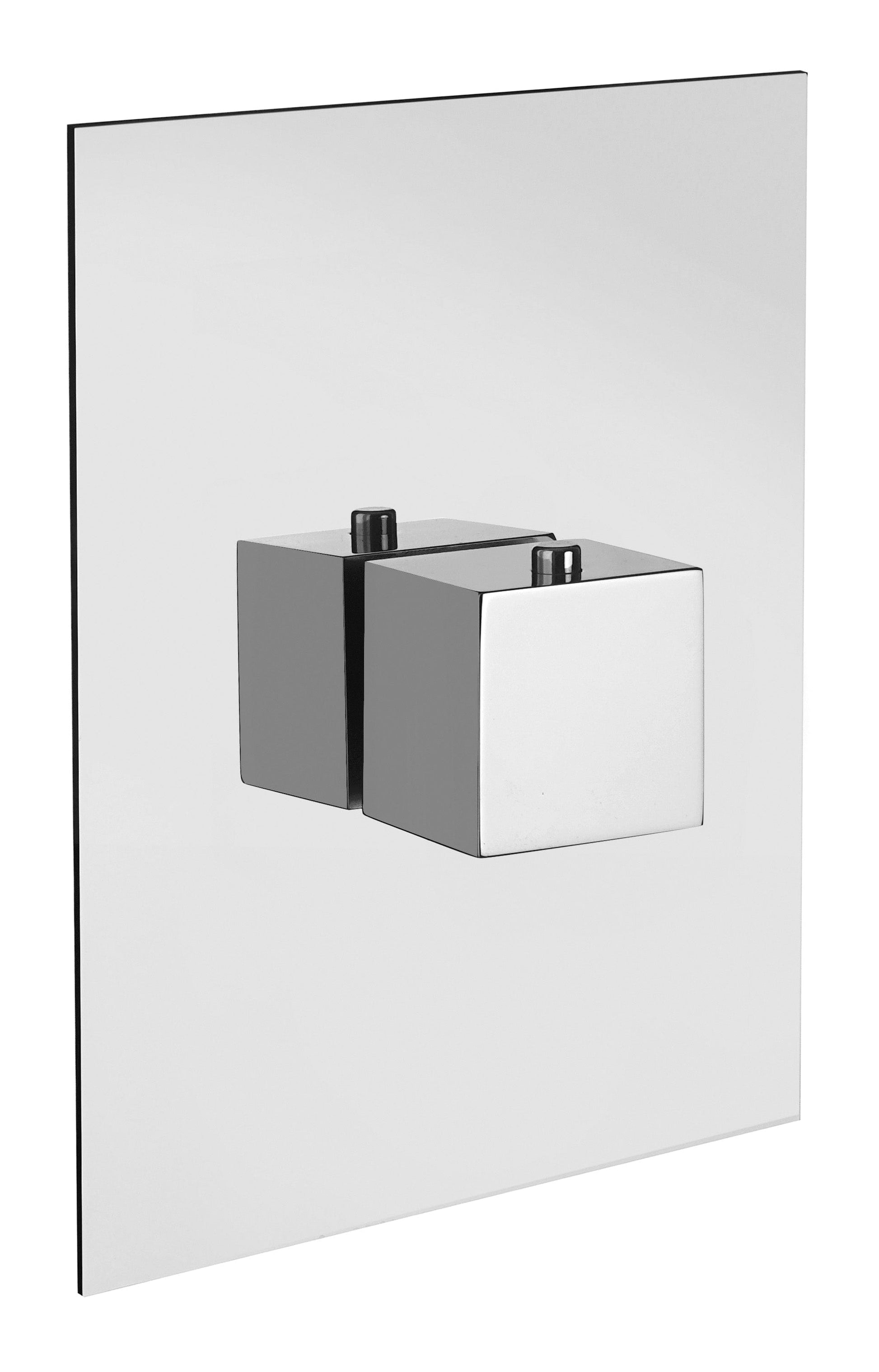 Latoscana QUCR711 LaToscana QUCR711 QUADRO Thermostatic TRIM in Polished Chrome