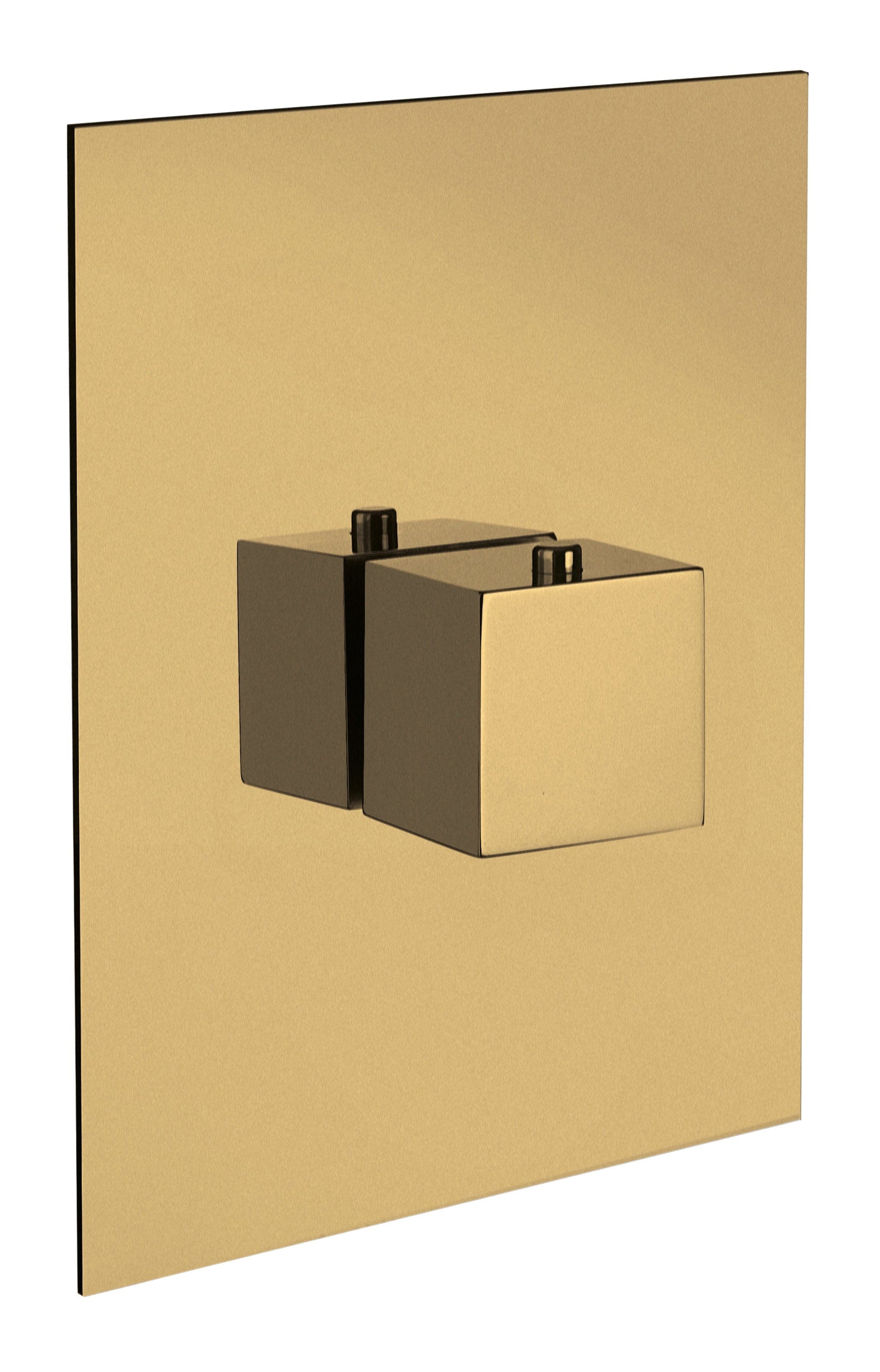 Latoscana QUOK711 LaToscana QUOK711 QUADRO Thermostatic TRIM in Matte Gold