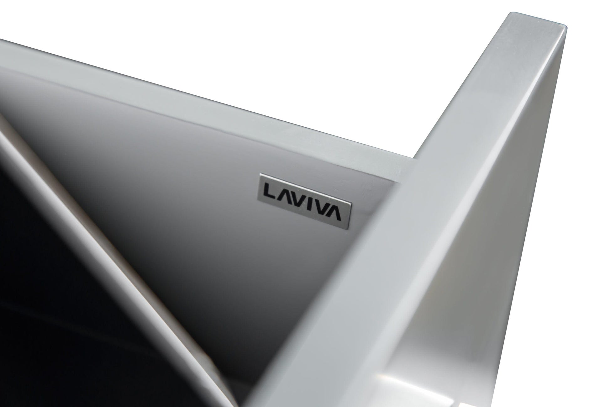 Laviva 31321529-36G-CB Laviva Nova 36" Gray Bathroom Vanity with White Ceramic Basin Countertop 31321529-36G-CB