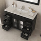 Laviva 31321529-48E-CB Laviva Nova 48" Espresso Bathroom Vanity with White Ceramic Basin Countertop 31321529-48E-CB