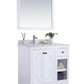 Laviva 313613-36W Laviva Odyssey 36" White Bathroom Vanity Cabinet 313613-36W