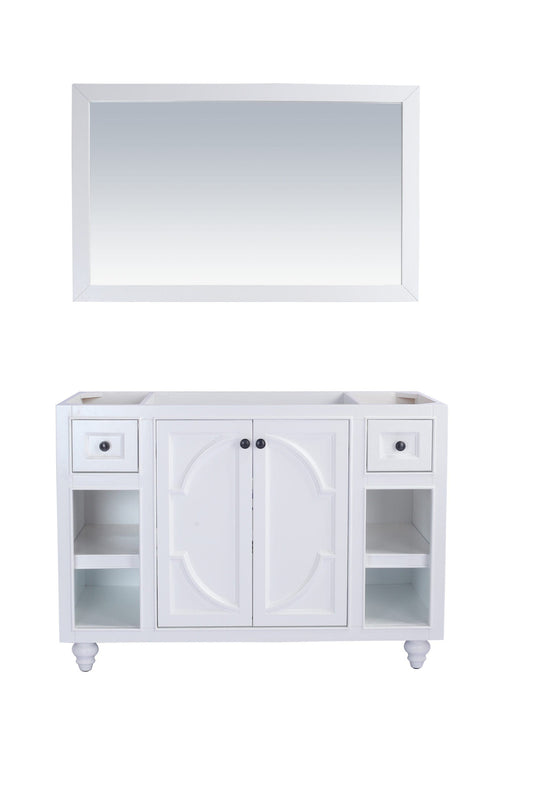 Laviva 313613-48W Laviva Odyssey 48" White Bathroom Vanity Cabinet 313613-48W