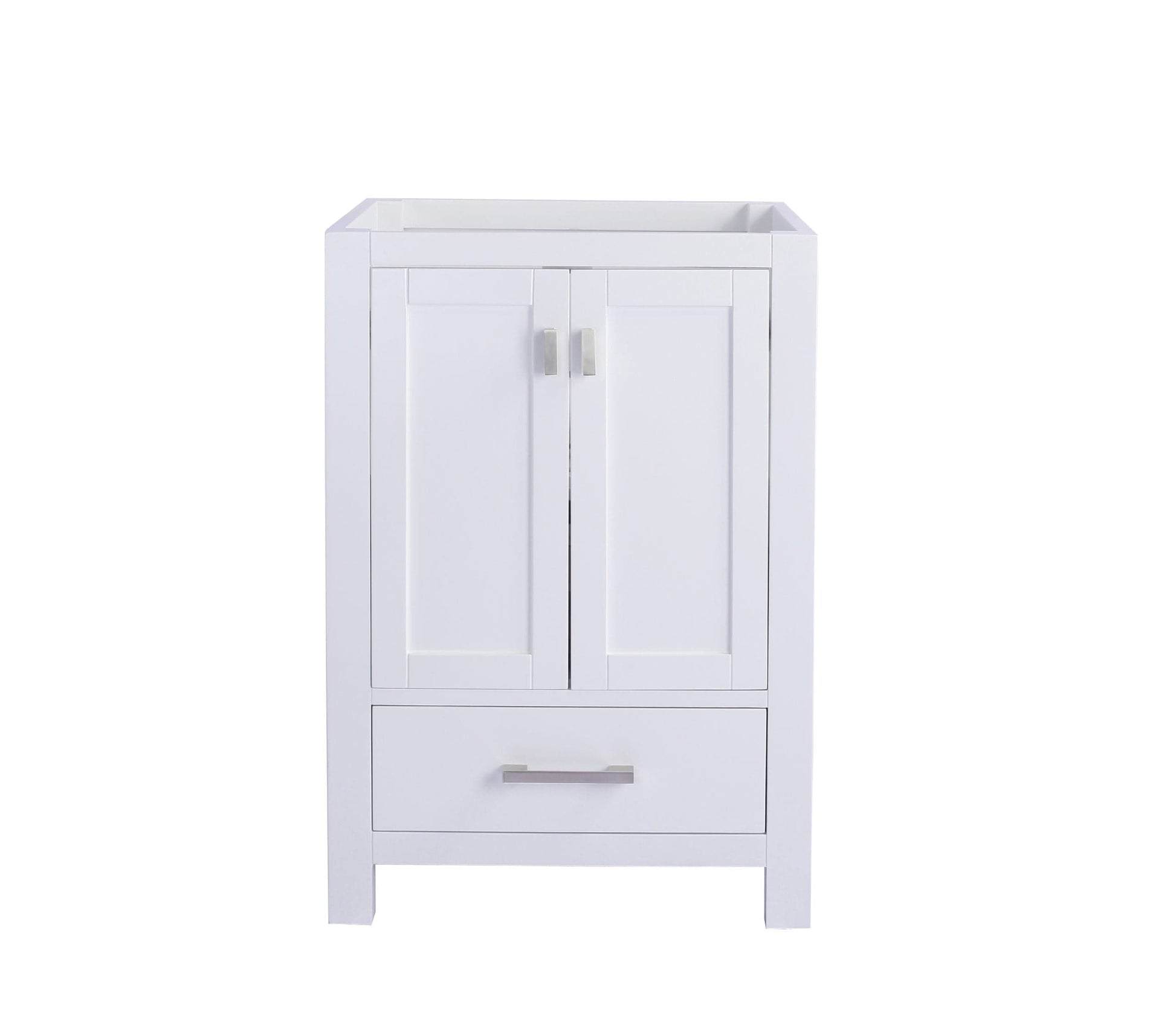 Laviva 313ANG-24W Laviva Wilson 24" White Bathroom Vanity Cabinet 313ANG-24W