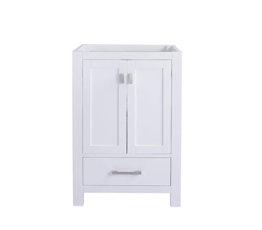 Laviva 313ANG-24W Laviva Wilson 24" White Bathroom Vanity Cabinet 313ANG-24W