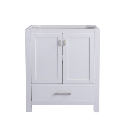 Laviva 313ANG-30W Laviva Wilson 30" White Bathroom Vanity Cabinet 313ANG-30W