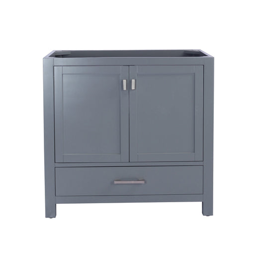 Laviva 313ANG-36G Laviva Wilson 36" Gray Bathroom Vanity Cabinet 313ANG-36G