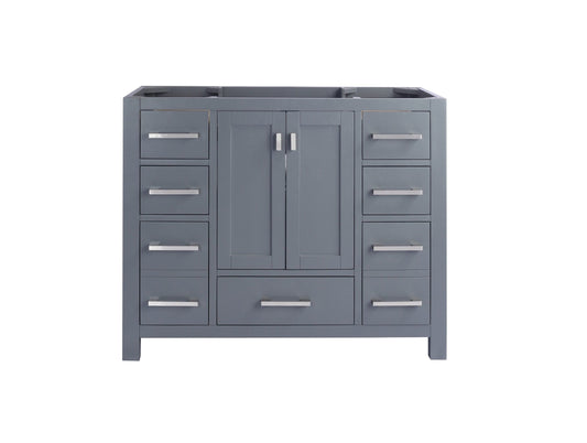 Laviva 313ANG-42G Laviva Wilson 42" Gray Bathroom Vanity Cabinet 313ANG-42G