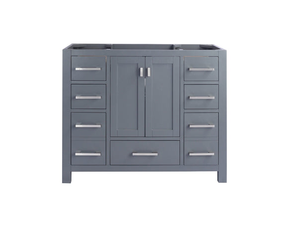 Laviva 313ANG-42G Laviva Wilson 42 Gray Bathroom Vanity Cabinet 313ANG-42G