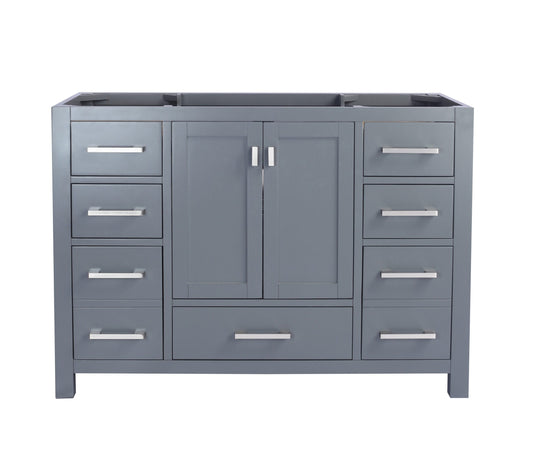 Laviva 313ANG-48G Laviva Wilson 48" Gray Bathroom Vanity Cabinet 313ANG-48G