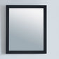 Laviva 313FF-2430E Laviva Sterling 24" Framed Rectangular Espresso Mirror 313FF-2430E