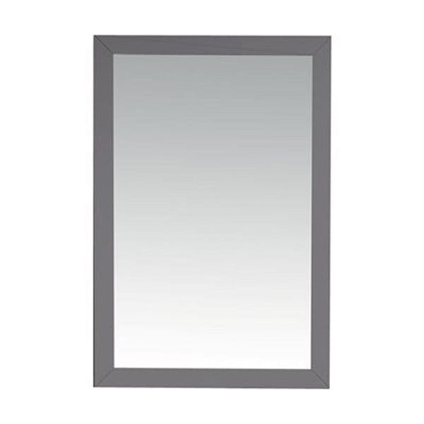 Laviva 313FF-2430MG Laviva Sterling 24 Framed Rectangular Maple Gray Mirror 313FF-2430MG