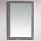 Laviva 313FF-2430MG Laviva Sterling 24" Framed Rectangular Maple Gray Mirror 313FF-2430MG