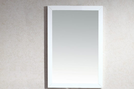 Laviva 313FF-2430W Laviva Sterling 24" Framed Rectangular White Mirror 313FF-2430W