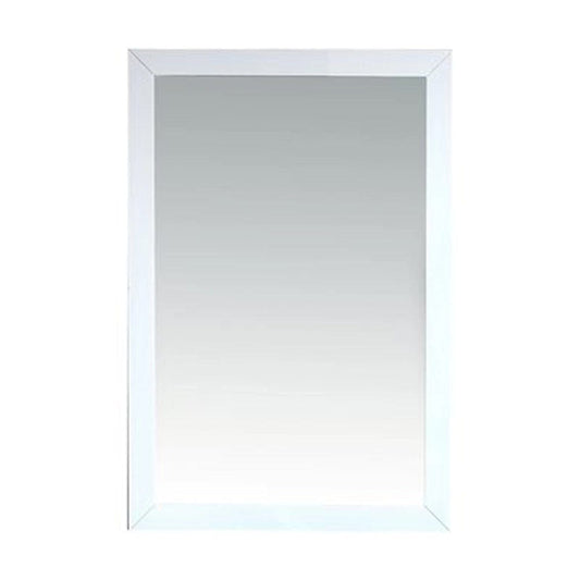 Laviva 313FF-2430W Laviva Sterling 24" Framed Rectangular White Mirror 313FF-2430W