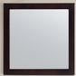 Laviva 313FF-3030E Laviva Sterling 30" Framed Square Espresso Mirror 313FF-3030E