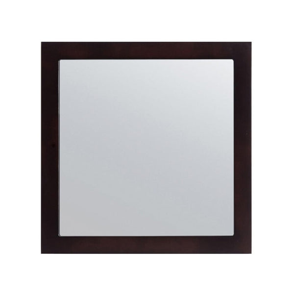 Laviva 313FF-3030E Laviva Sterling 30 Framed Square Espresso Mirror 313FF-3030E