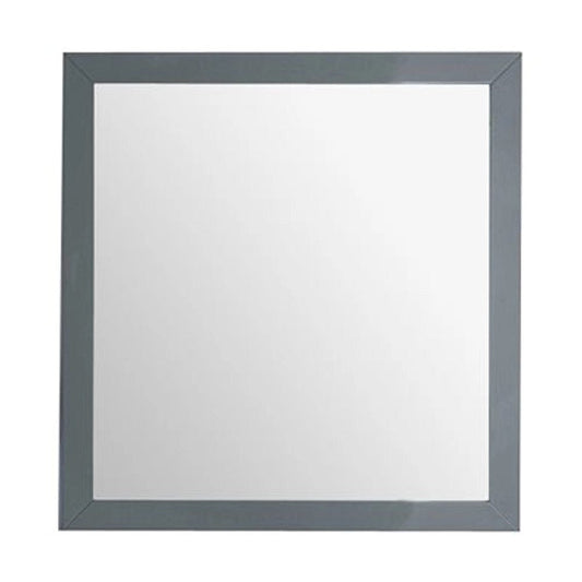 Laviva 313FF-3030G Laviva Sterling 30" Framed Square Gray Mirror 313FF-3030G