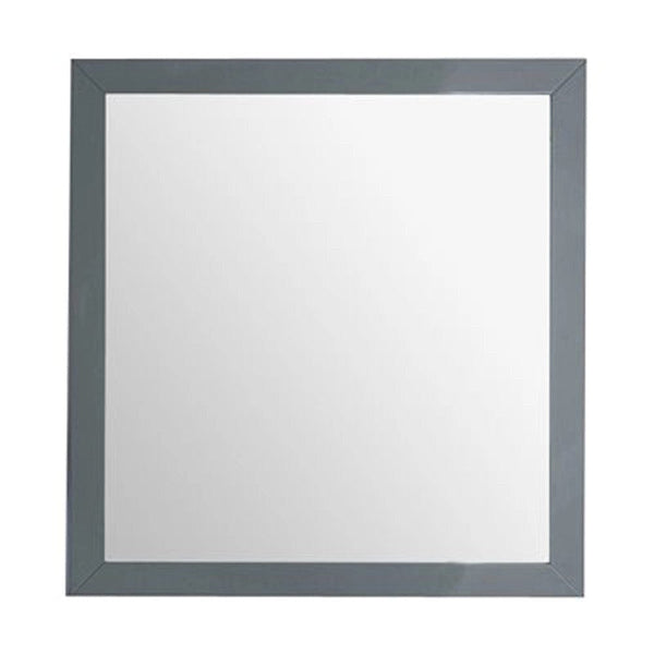 Laviva 313FF-3030G Laviva Sterling 30 Framed Square Gray Mirror 313FF-3030G