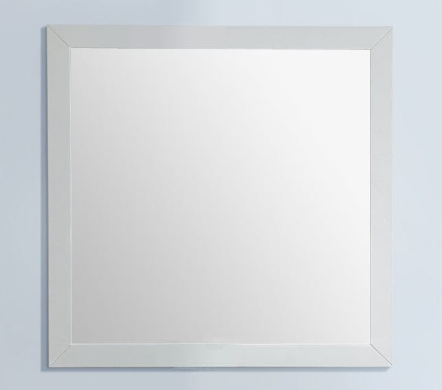 Laviva 313FF-3030SW Laviva Sterling 30" Framed Square Soft White Mirror 313FF-3030SW