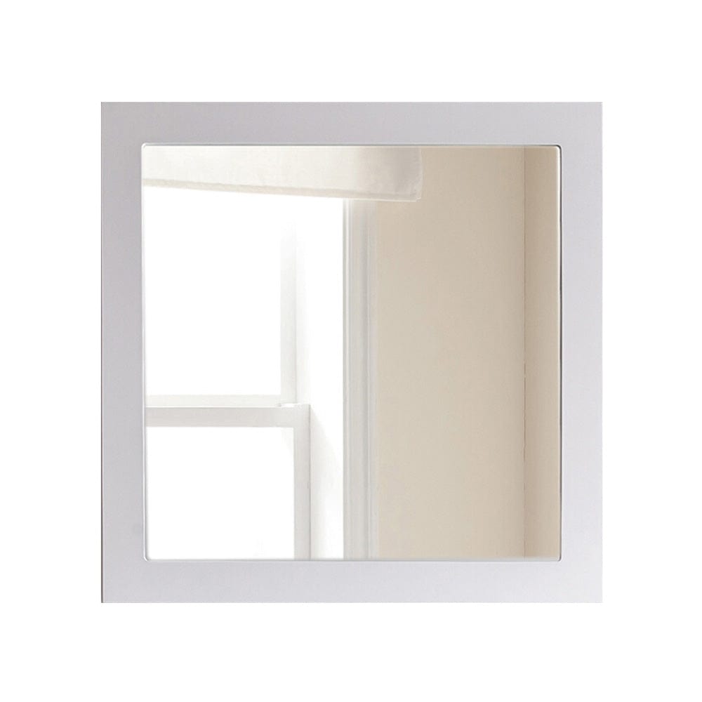 Laviva 313FF-3030W Laviva Sterling 30" Framed Square White Mirror 313FF-3030W