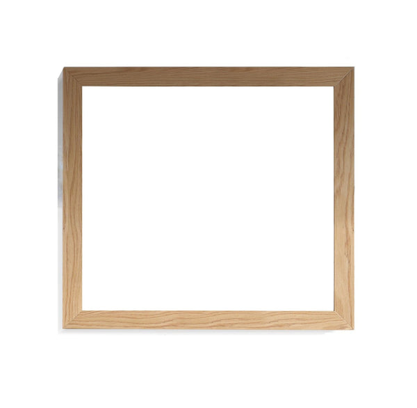 Laviva 313FF-3630CO Laviva Sterling 36 Framed Rectangular California White Oak Mirror 313FF-3630CO