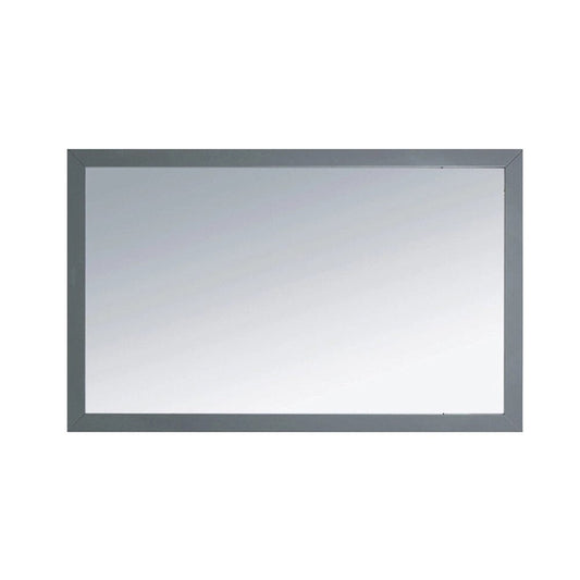 Laviva 313FF-4830MG Laviva Sterling 48" Framed Rectangular Maple Gray Mirror 313FF-4830MG