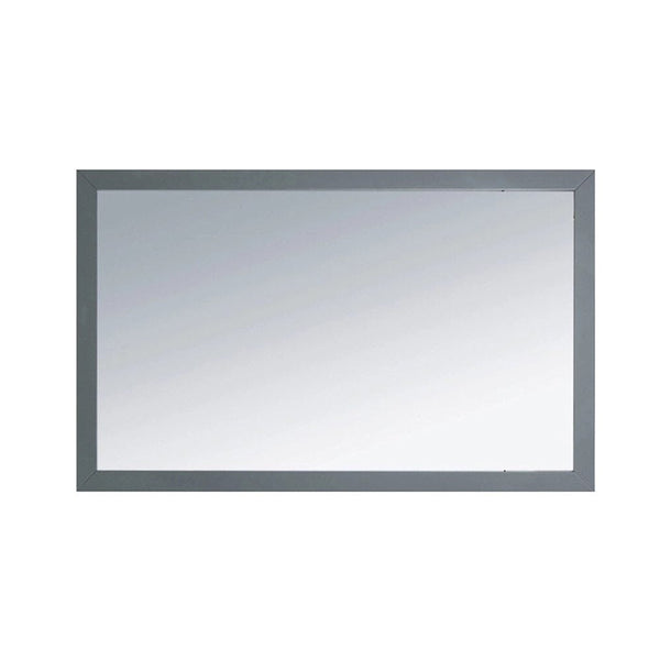 Laviva 313FF-4830MG Laviva Sterling 48 Framed Rectangular Maple Gray Mirror 313FF-4830MG