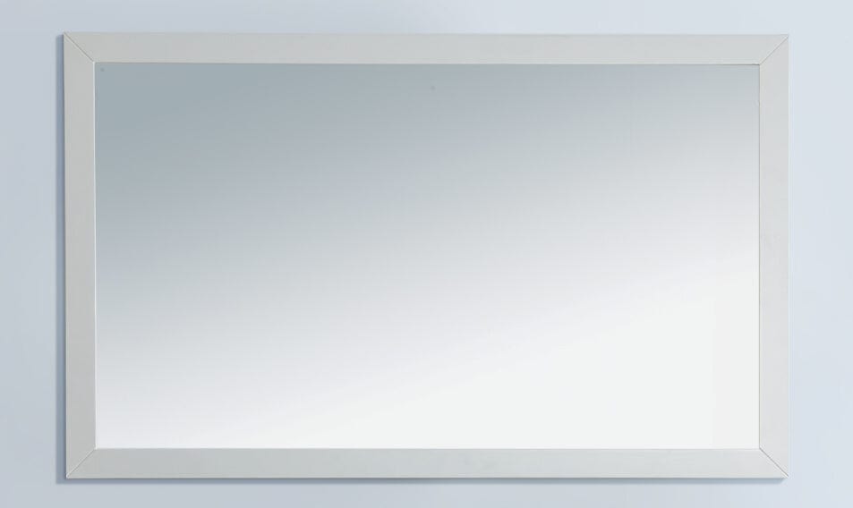 Laviva 313FF-4830SW Laviva Sterling 48" Framed Rectangular Soft White Mirror 313FF-4830SW