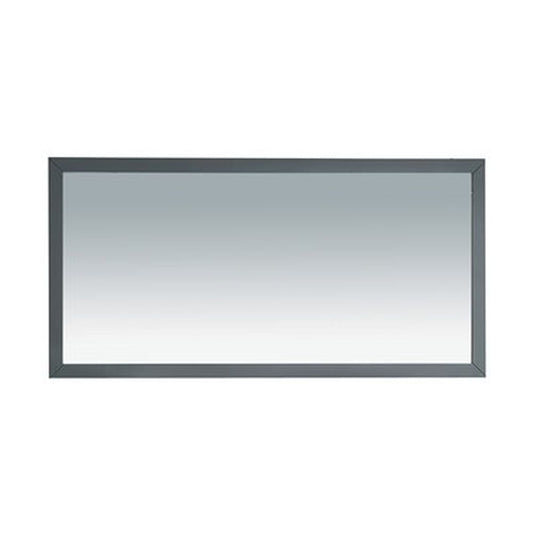 Laviva 313FF-6030G Laviva Sterling 60" Framed Rectangular Gray Mirror 313FF-6030G