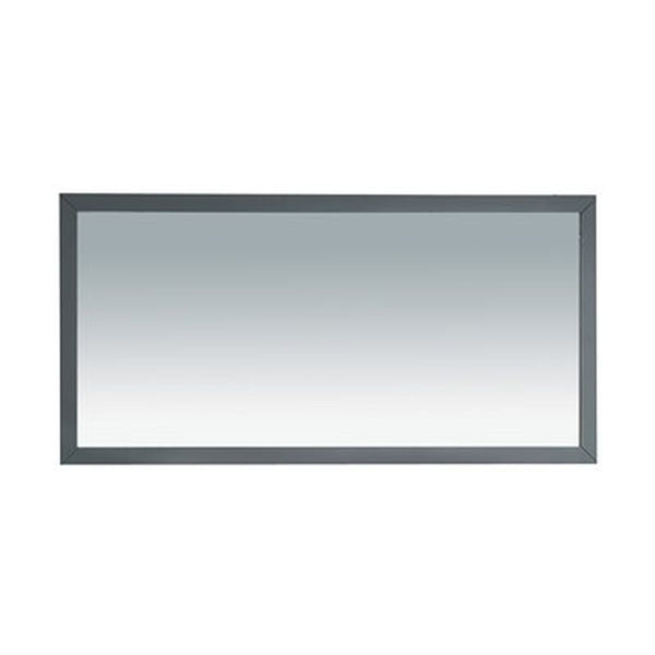 Laviva 313FF-6030G Laviva Sterling 60 Framed Rectangular Gray Mirror 313FF-6030G