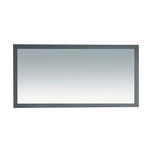 Laviva 313FF-6030MG Laviva Sterling 60" Framed Rectangular Maple Gray Mirror 313FF-6030MG