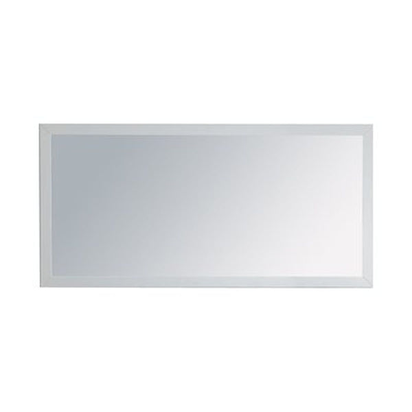 Laviva 313FF-6030SW Laviva Sterling 60 Framed Rectangular Soft White Mirror 313FF-6030SW