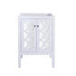 Laviva 313MKSH-24W Laviva Mediterraneo 24" White Bathroom Vanity Cabinet 313MKSH-24W