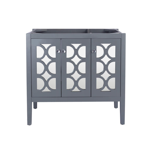 Laviva 313MKSH-36G Laviva Mediterraneo 36" Gray Bathroom Vanity Cabinet 313MKSH-36G