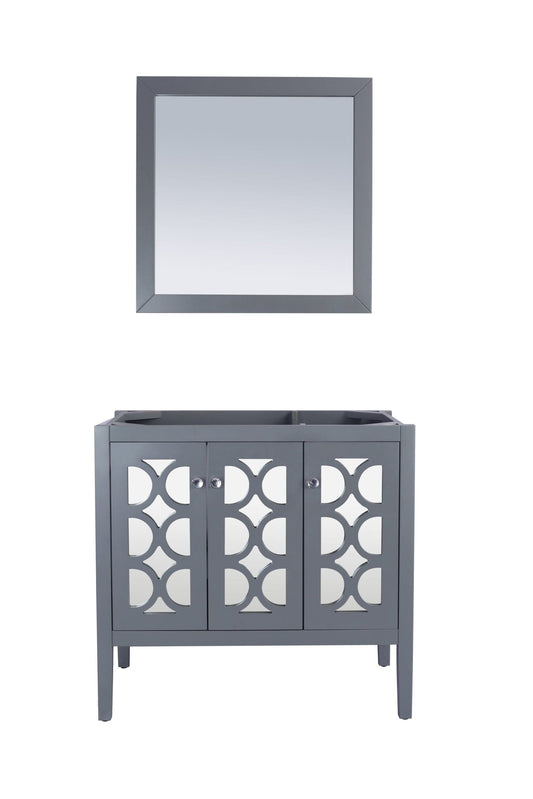 Laviva 313MKSH-36G Laviva Mediterraneo 36" Gray Bathroom Vanity Cabinet 313MKSH-36G