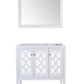 Laviva 313MKSH-36W Laviva Mediterraneo 36" White Bathroom Vanity Cabinet 313MKSH-36W