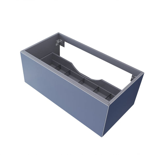 Laviva 313VTR-42NB Laviva Vitri 42" Nautical Blue Wall Hung Bathroom Vanity Cabinet 313VTR-42NB