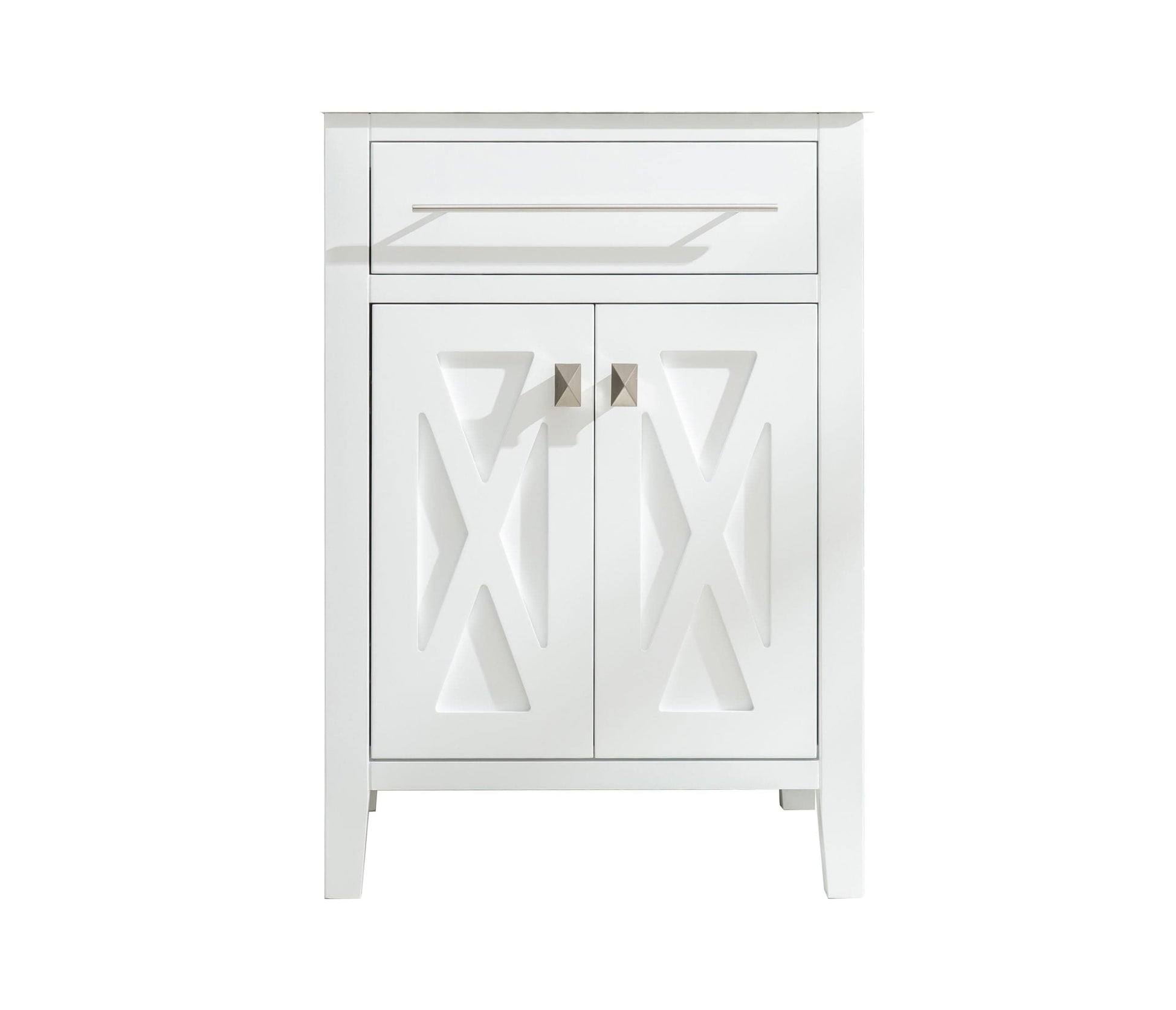 Laviva 313YG319-24W Laviva Wimbledon 24" White Bathroom Vanity Cabinet 313YG319-24W