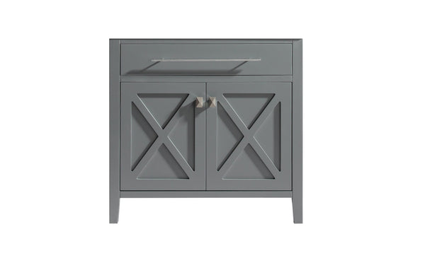 Laviva 313YG319-36G Laviva Wimbledon 36 Gray Bathroom Vanity Cabinet 313YG319-36G