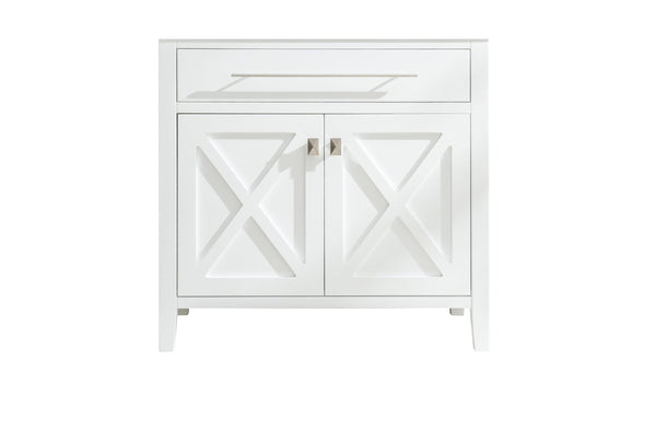 Laviva 313YG319-36W Laviva Wimbledon 36 White Bathroom Vanity Cabinet 313YG319-36W