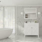 Laviva 313YG319-36W-WQ Laviva Wimbledon 36" White Bathroom Vanity with White Quartz Countertop 313YG319-36W-WQ