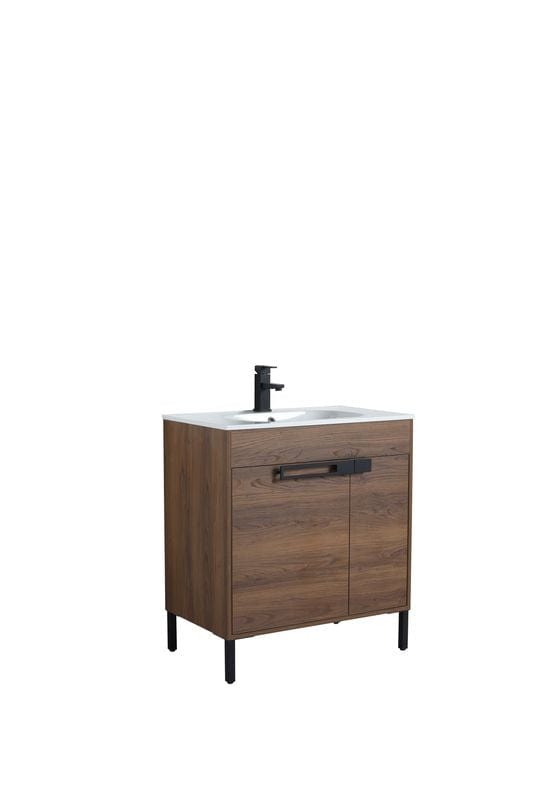 Legion Furniture WC2303-30-KD Legion Furniture WC2303-30-KD 30" Sink Vanity with KD Package, Plywood, SMC Top, No Faucet