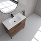 Legion Furniture WC2303-36-KD Legion Furniture WC2303-36-KD 36" Sink Vanity with KD Package, Plywood, SMC Top, No Faucet