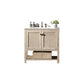 Legion Furniture WH5136 Legion Furniture WH5136 36" Solid Wood Sink Vanity with Marble Top - No Faucet