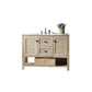 Legion Furniture WH5148 Legion Furniture WH5148 48" Solid Wood Sink Vanity with Marble Top - No Faucet