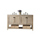 Legion Furniture WH5160 Legion Furniture WH5160 60" Solid Wood Sink Vanity with Marble Top - No Faucet