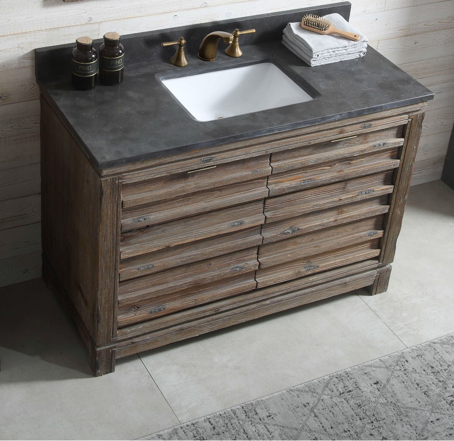 Legion Furniture WH8448 Legion Furniture WH8448 48" Wood Sink Vanity Match with Marble WH 5148" Top - No Faucet