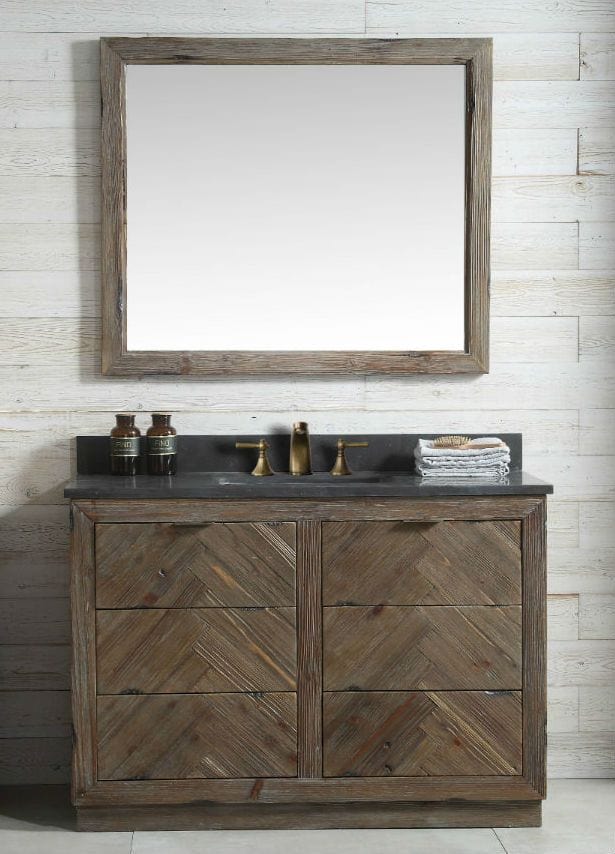 Legion Furniture WH8548 Legion Furniture WH8548 48" Wood Sink Vanity Match with Marble WH 5148" Top - No Faucet